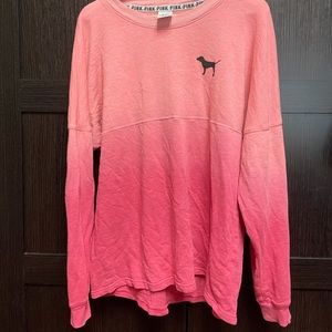 PINK Victoria’s Secret Long sleeves bundle pink, blue, white